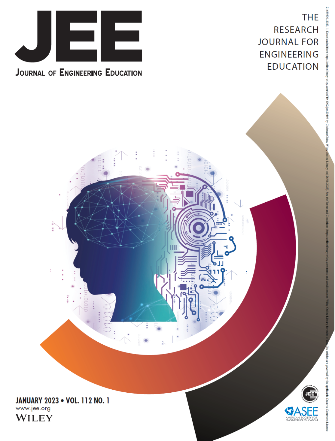 权威工程教育期刊封面！小学人工智能协同教育模式填补领域空白