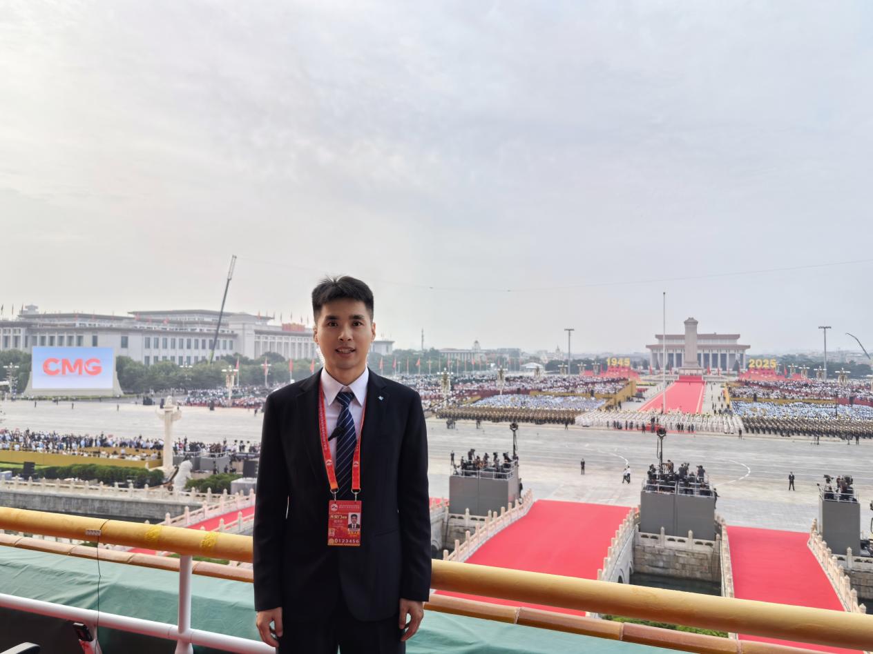 九三阅兵 守护荣光！这些北建大青年教师冲锋在前